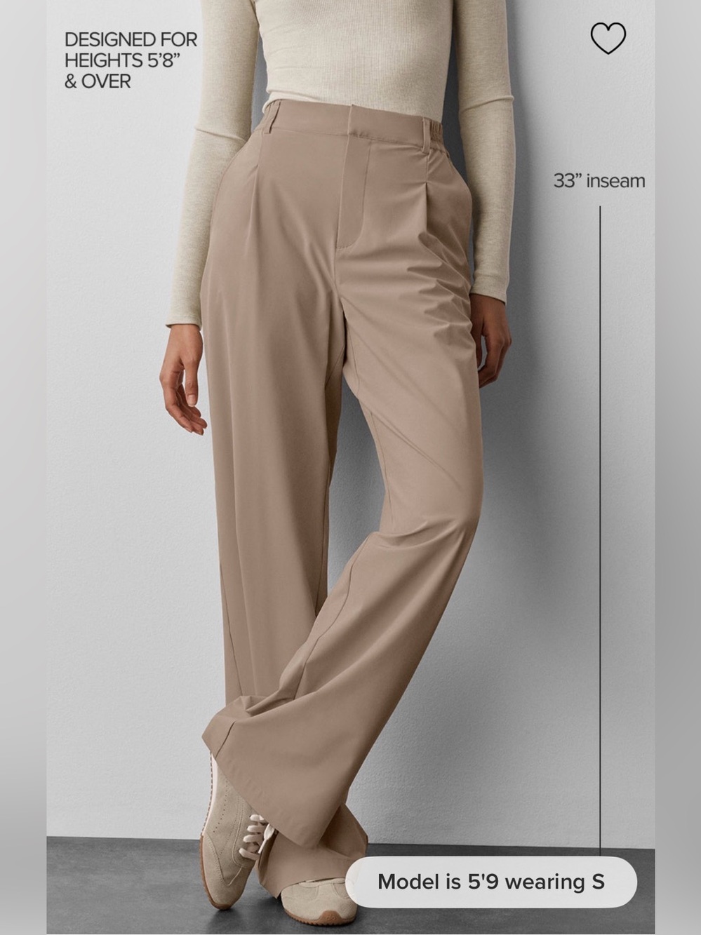 ALO Yoga High Waist Pursuit Trouser-GRAVEL